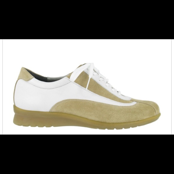 Durea | Shoes | Durea Nicky Tan Suede Leather Sneakers Orthopedic | Poshmark